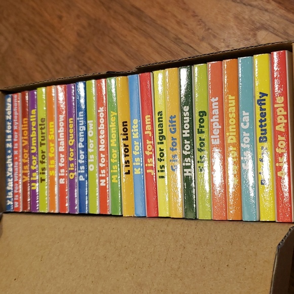 Baby's first Alphabet words mini book block - Picture 2 of 3